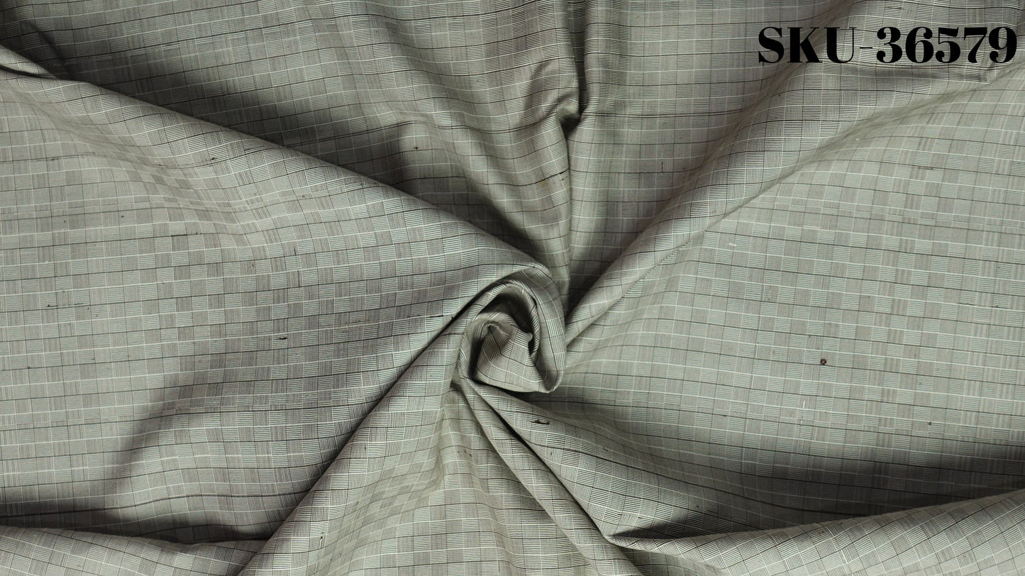 Thai Silk Tortoiseshell Pattern Gray (SKU-36579)