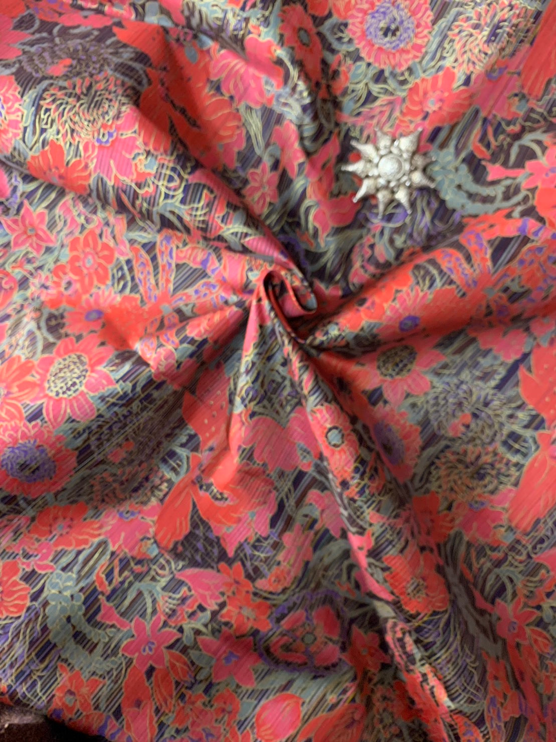 Thai Silk Printed Silk (SKU-22575)