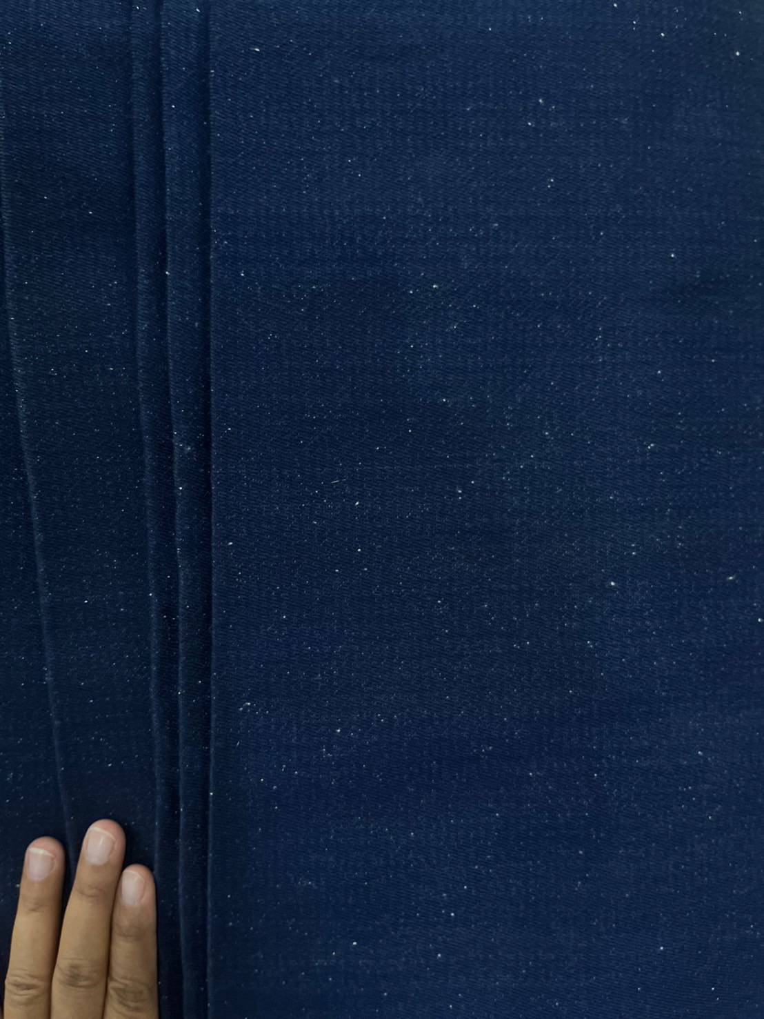 Thai Silk Denim-like Silk Blue (SKU-41863)