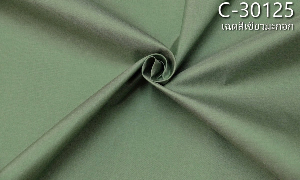 Thai Silk Plain Weave Green (SKU-17936)