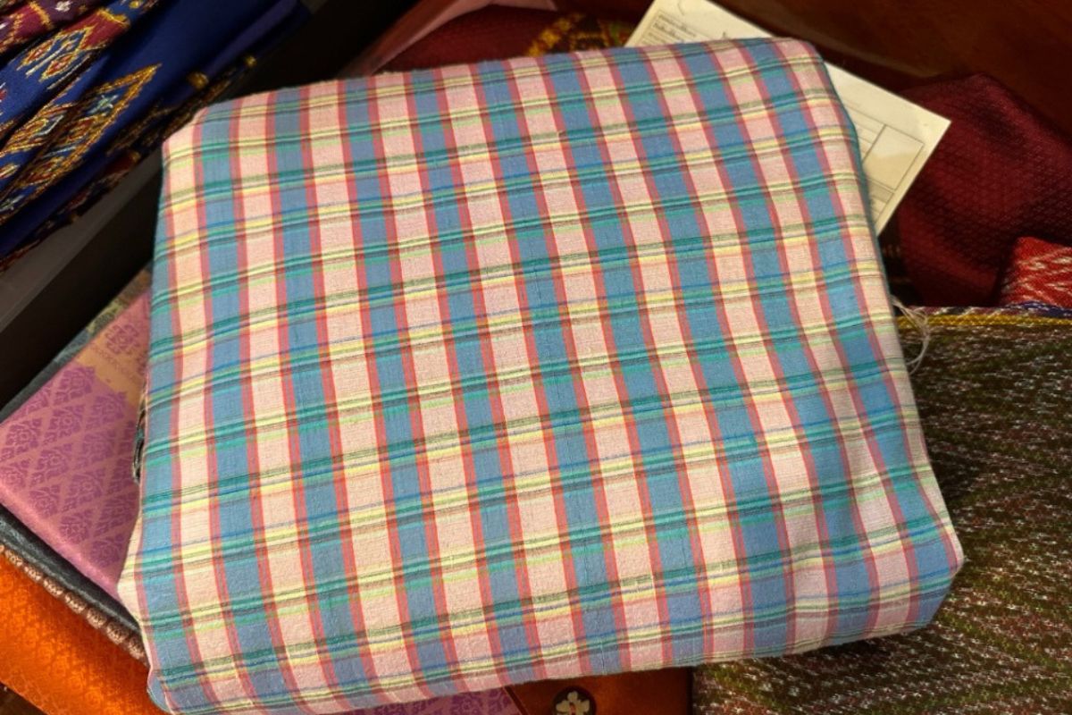 Thai Silk Checked / Plaid Weave (SKU-17988)