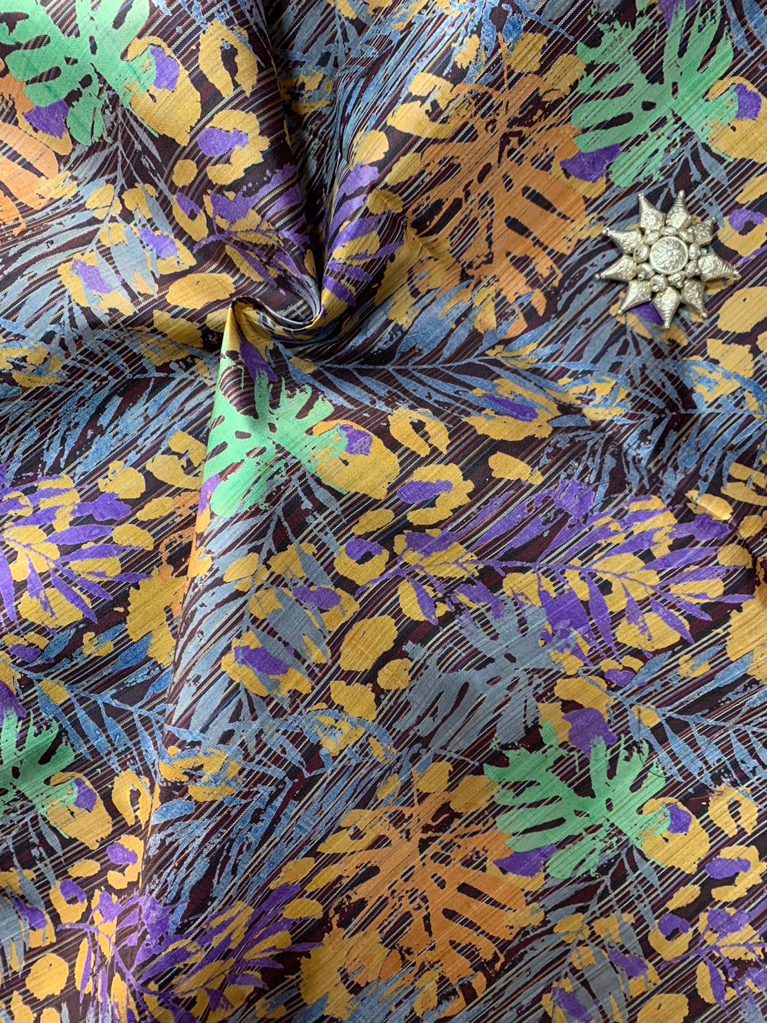 Thai Silk Printed Silk (SKU-22566)