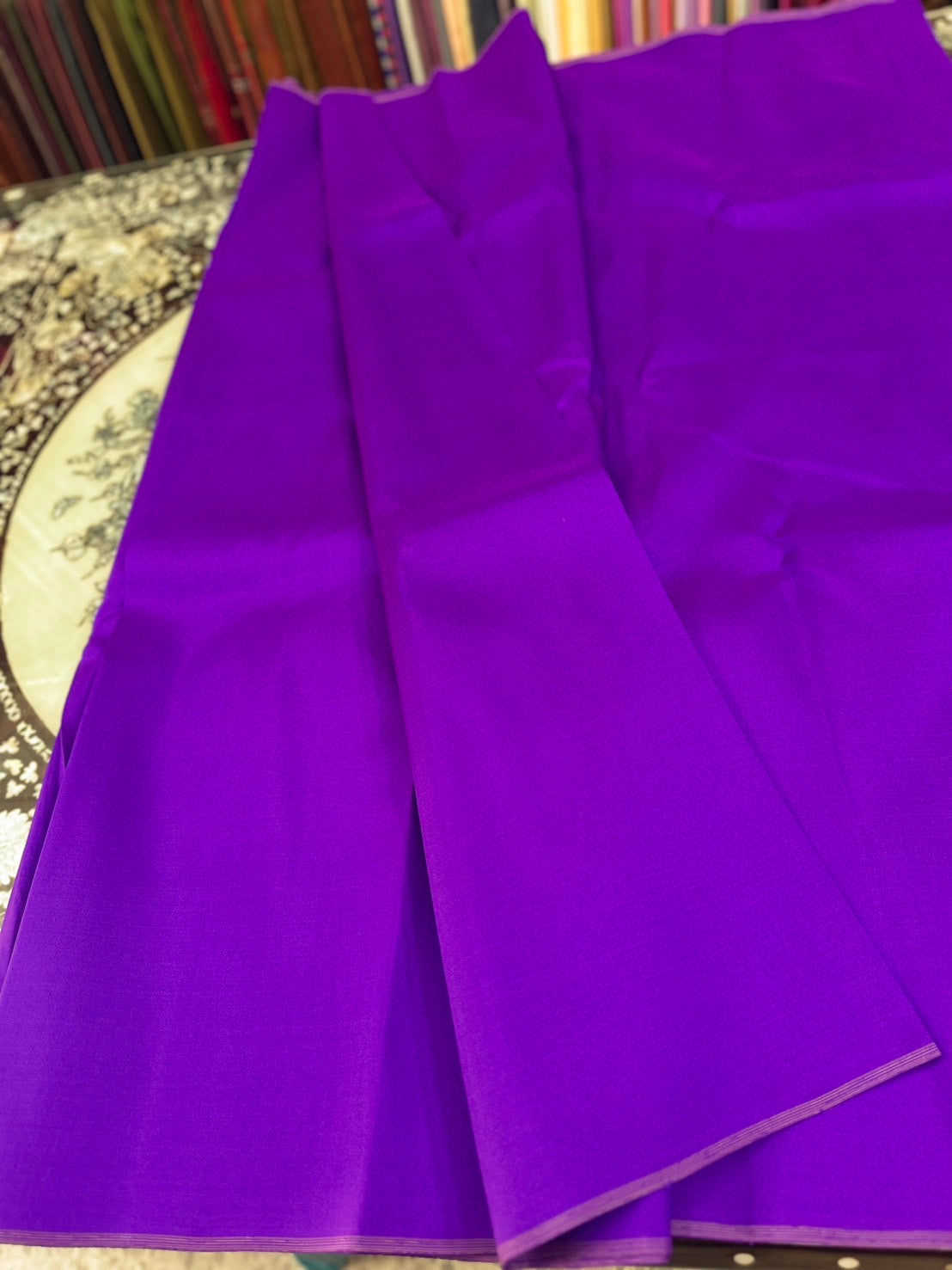 Thai Silk Plain Weave Purple (SKU-42240)