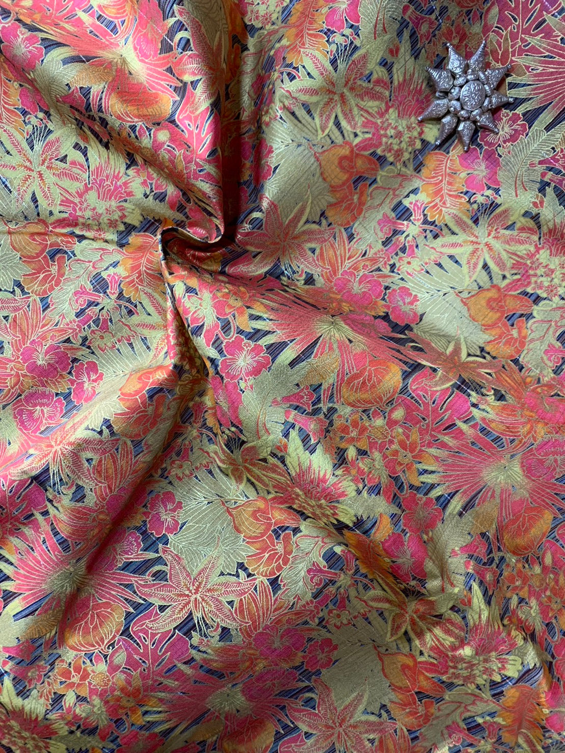 Thai Silk Printed Silk (SKU-22564)