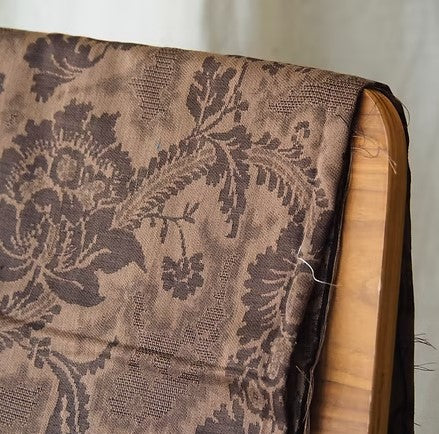 Thai Silk Spun Silk Brown (SKU-38740)