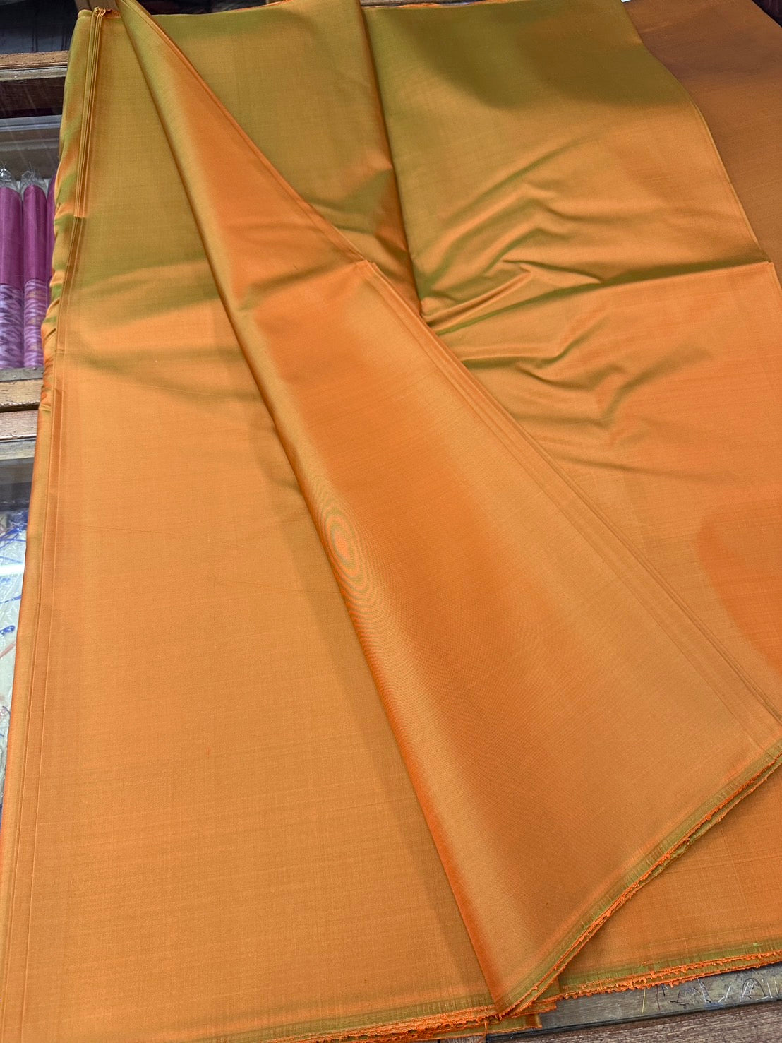 Thai Silk Plain Weave Brown (SKU-29636)