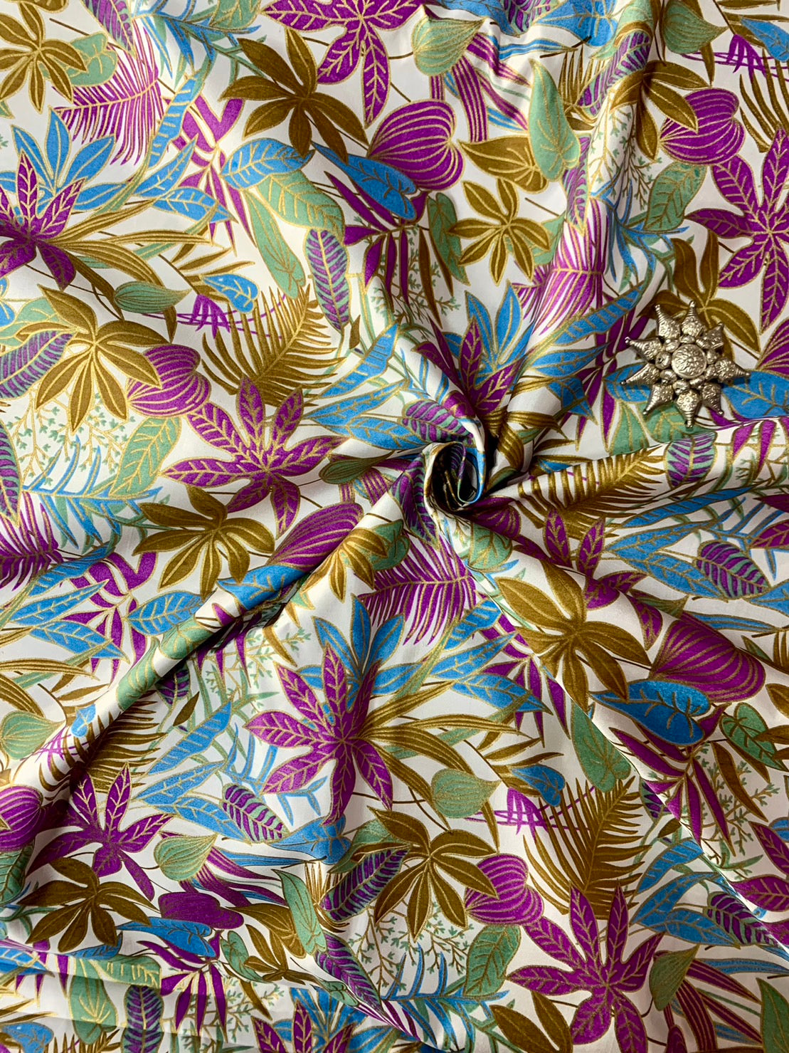 Thai Silk Printed Silk (SKU-22671)