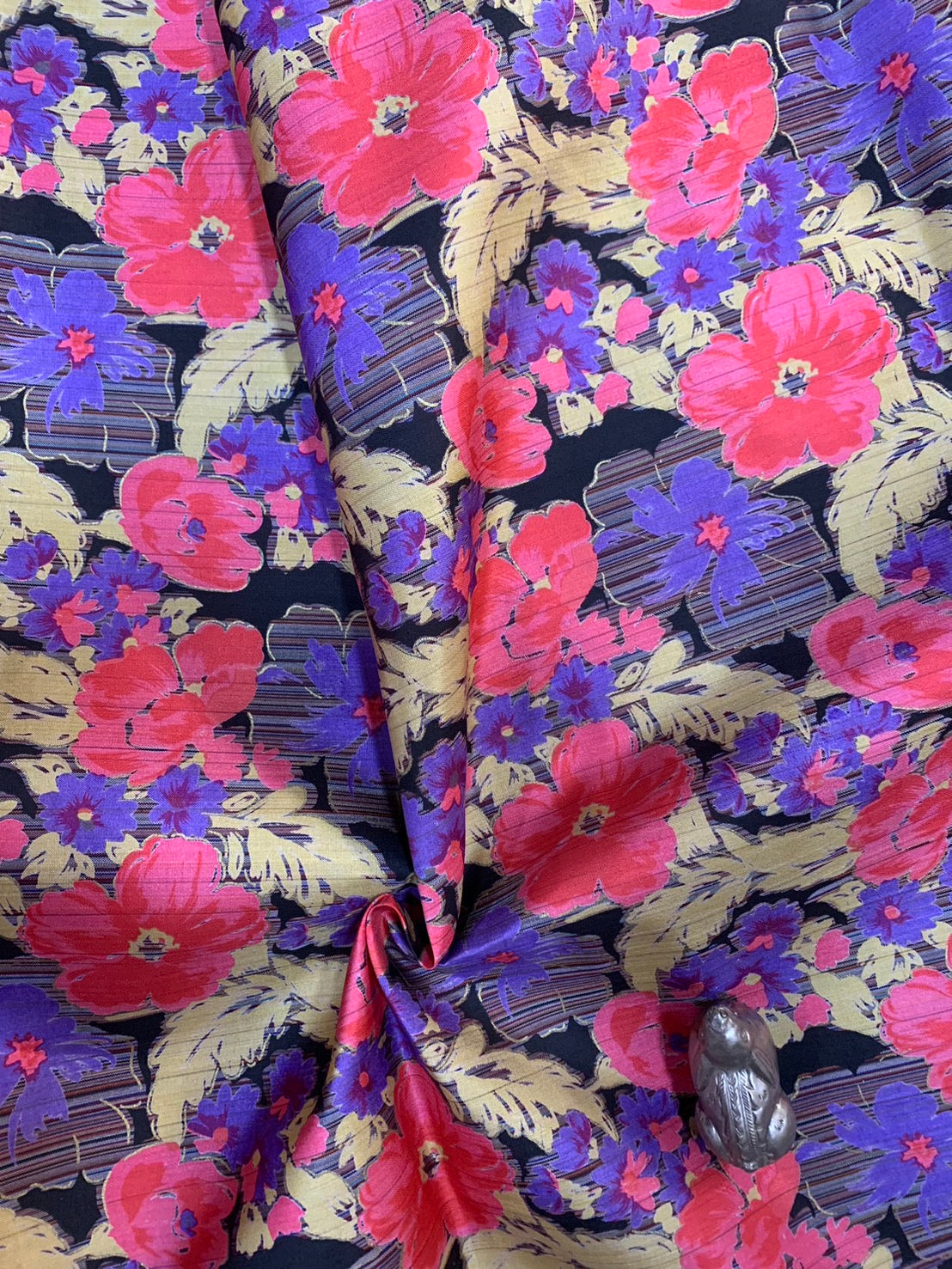 Thai Silk Printed Silk Coarse texture (SKU-25077)