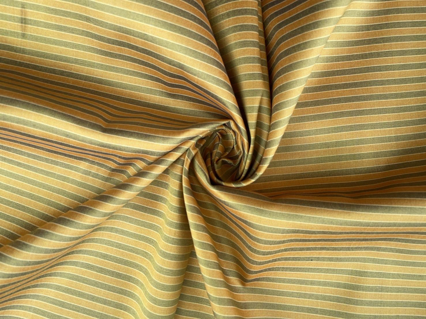 Thai Silk Striped Weave Yellow (SKU-41574)