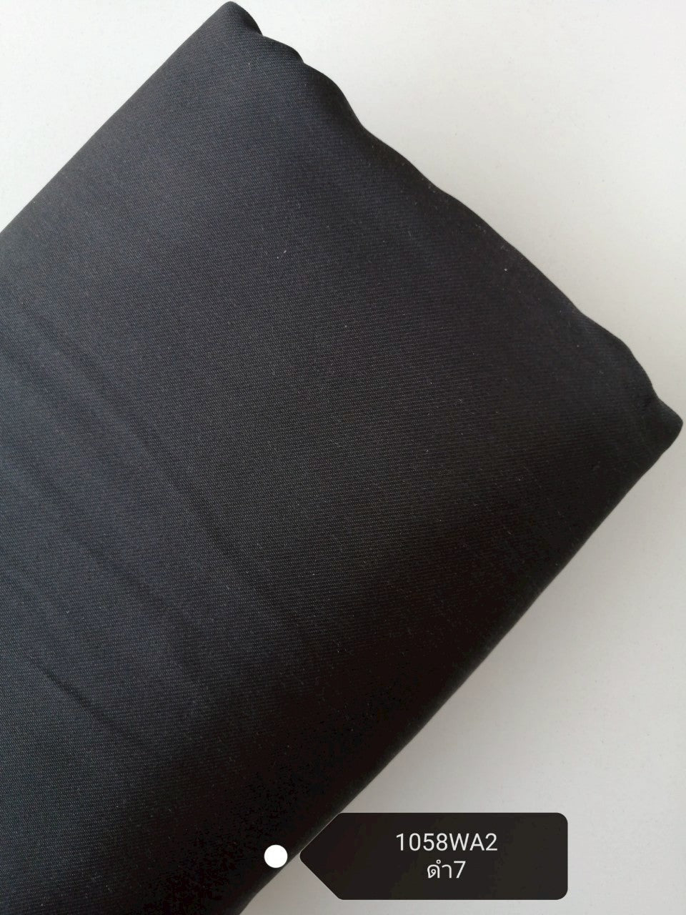 Thai Silk Plain Weave Brocade Black (SKU-42110)