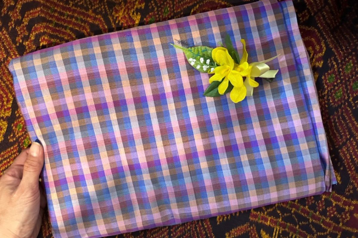 Thai Silk Checked / Plaid Weave (SKU-18001)