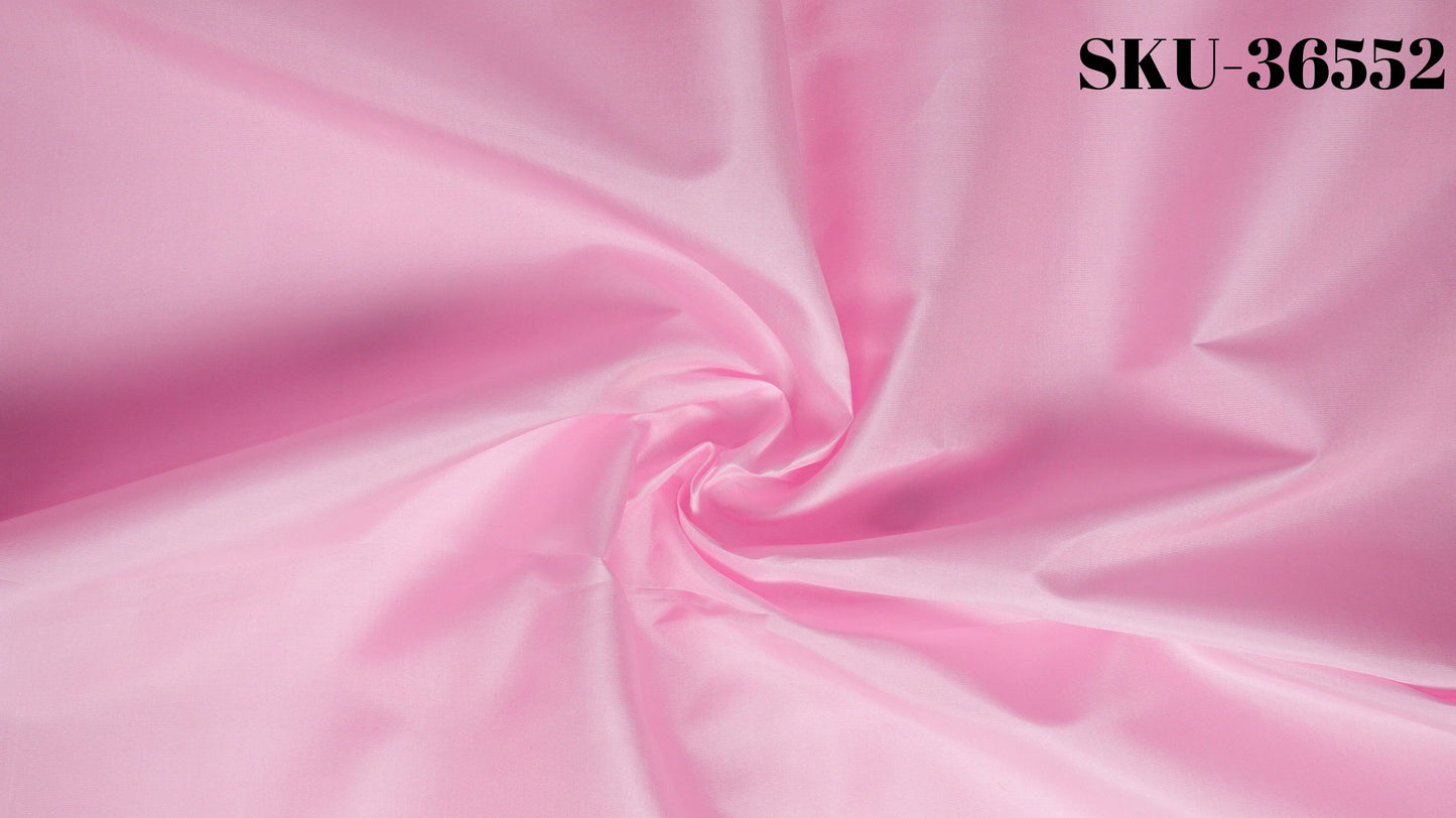 Thai Silk Plain Weave Pink (SKU-36552)