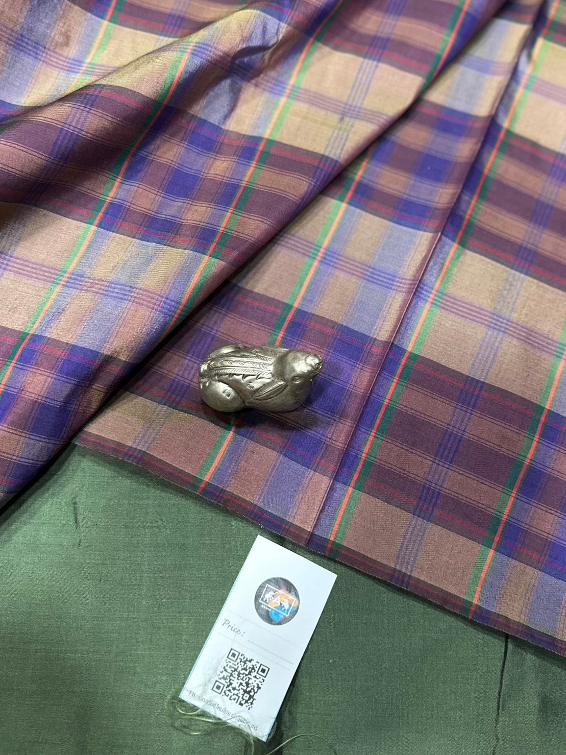 Thai Silk Checked / Plaid Weave (SKU-23187)