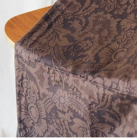 Thai Silk Spun Silk Brown (SKU-38739)