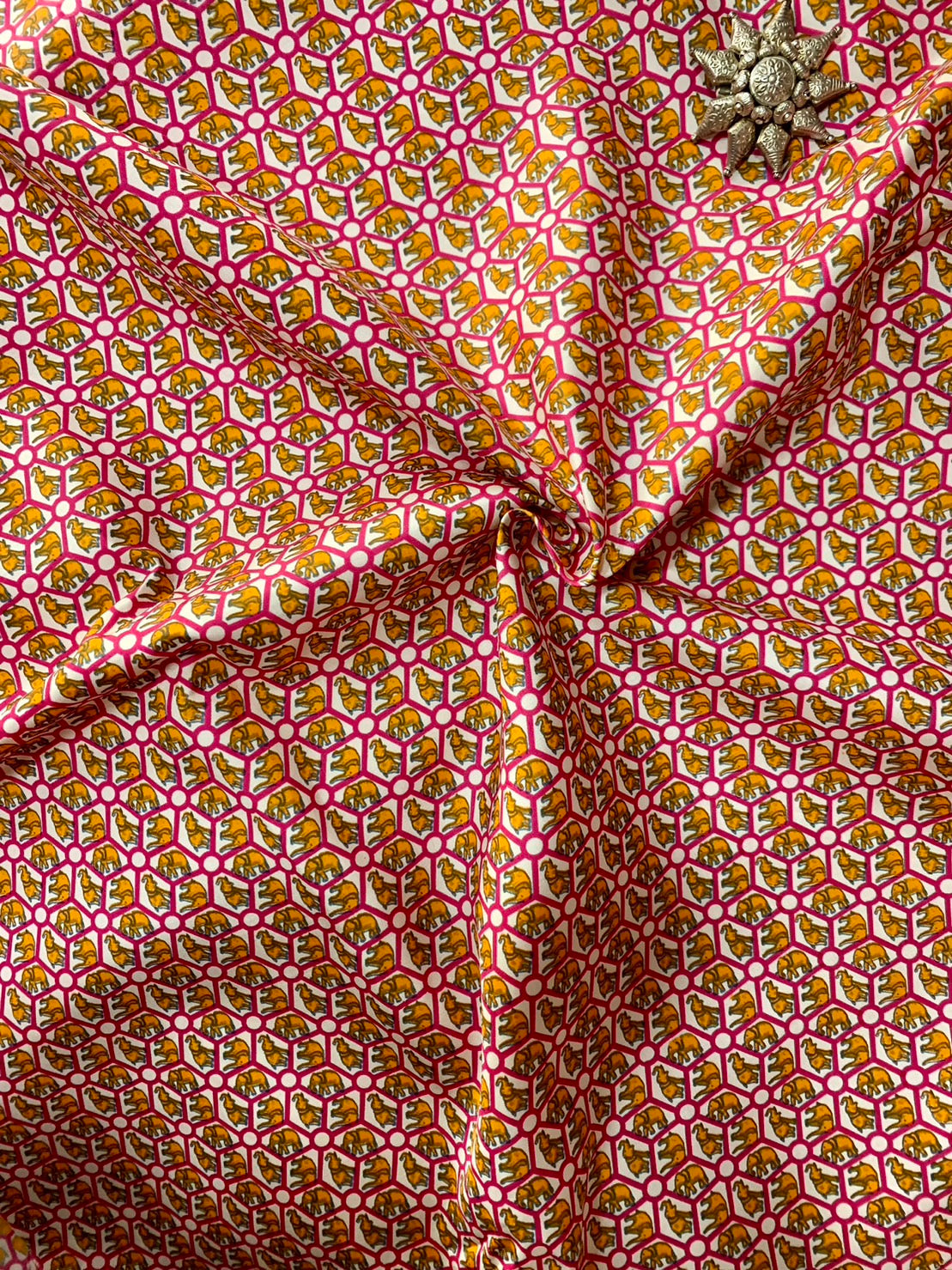Thai Silk Printed Silk (SKU-22652)