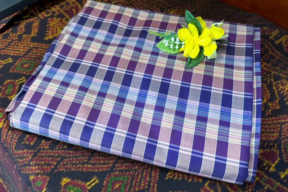 Thai Silk Checked / Plaid Weave (SKU-17995)