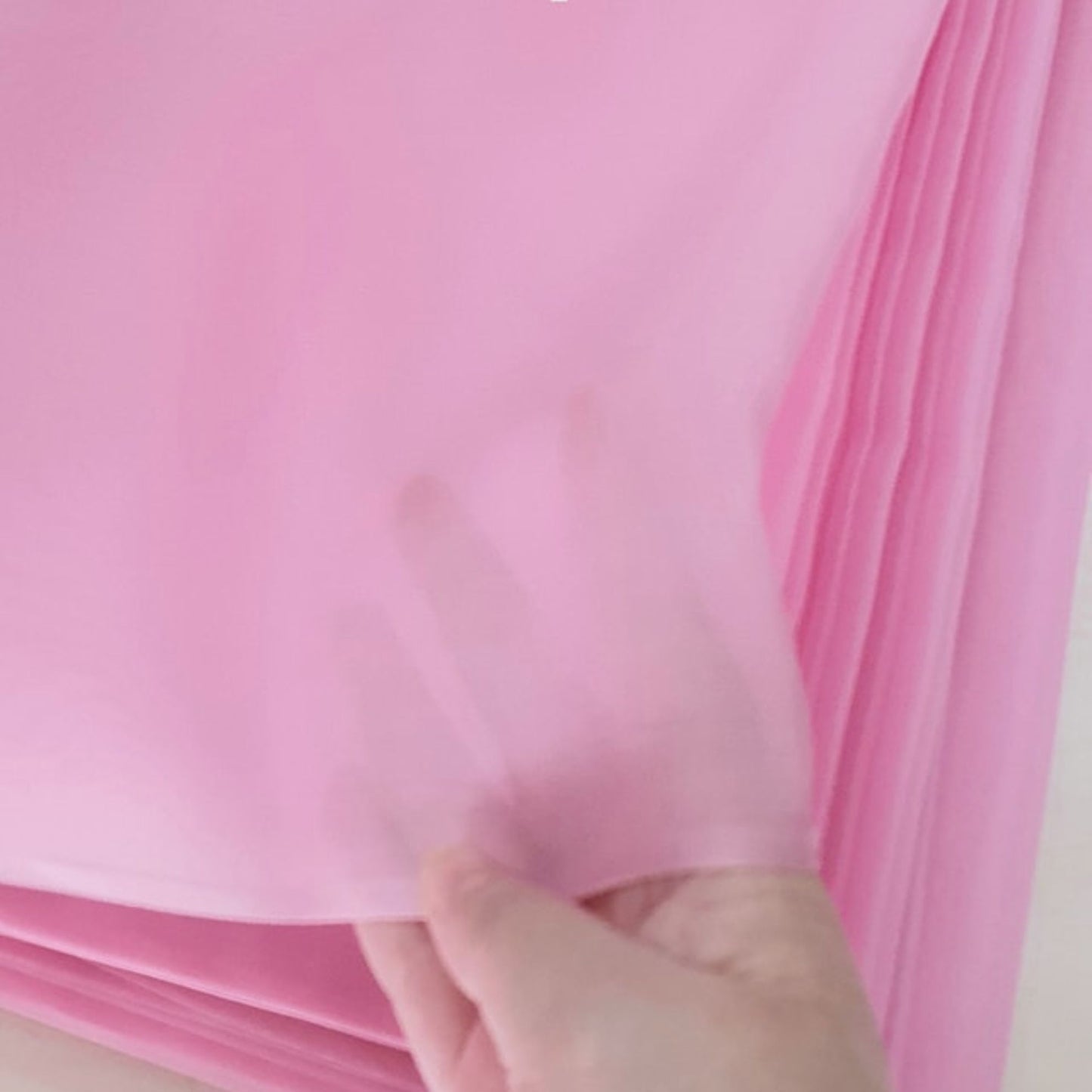 Thai Silk Organza / Sheer Silk Pink (SKU-44445)