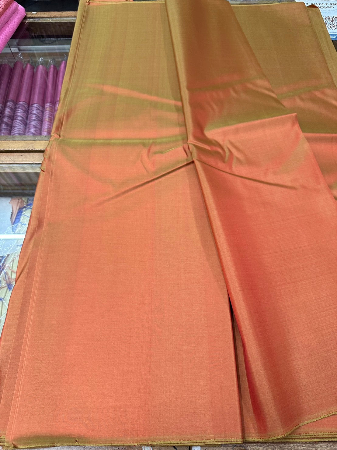 Thai Silk Plain Weave Brown (SKU-29637)