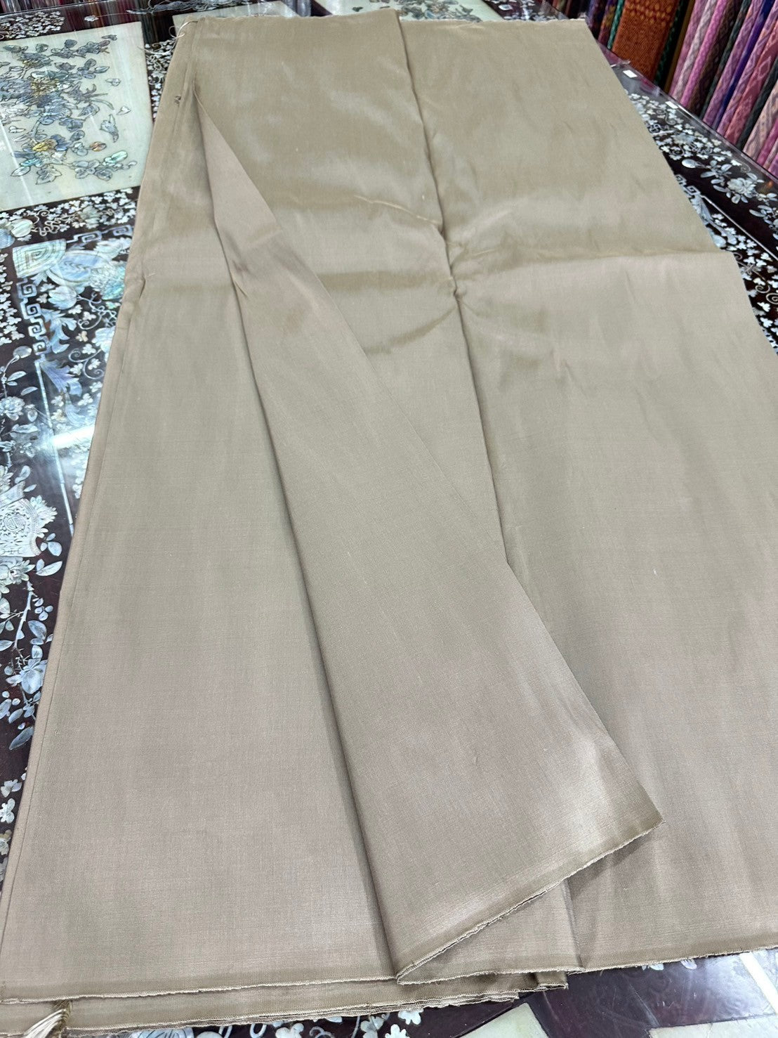Thai Silk Plain Weave Gray (SKU-35015)