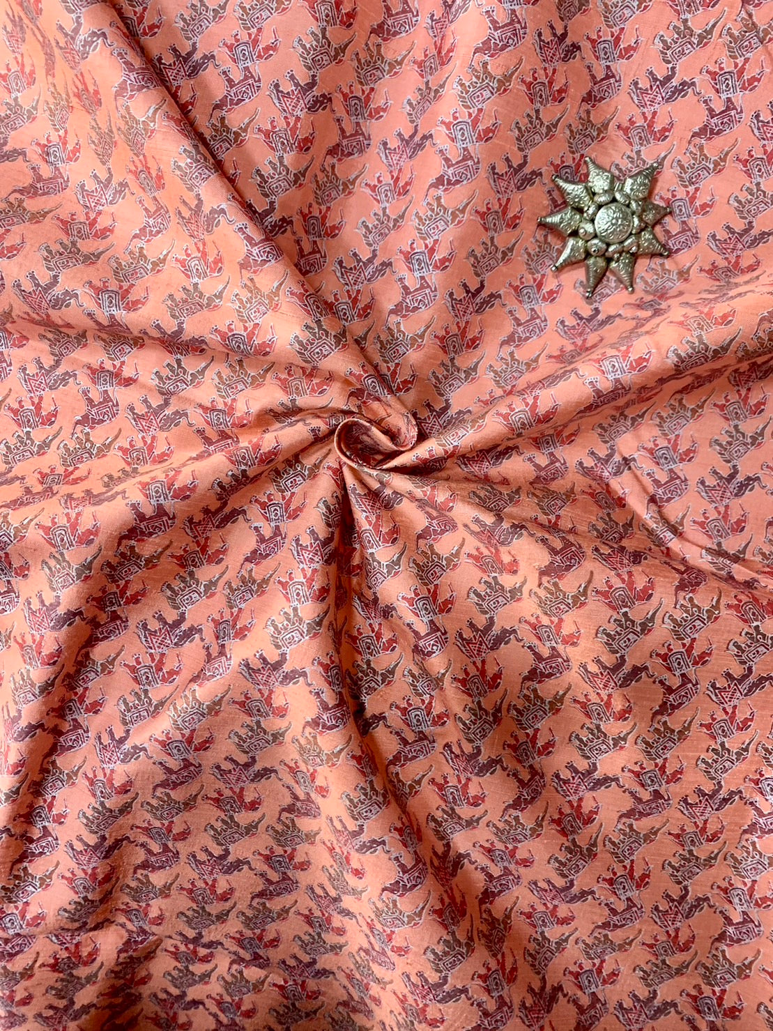 Thai Silk Printed Silk (SKU-22656)