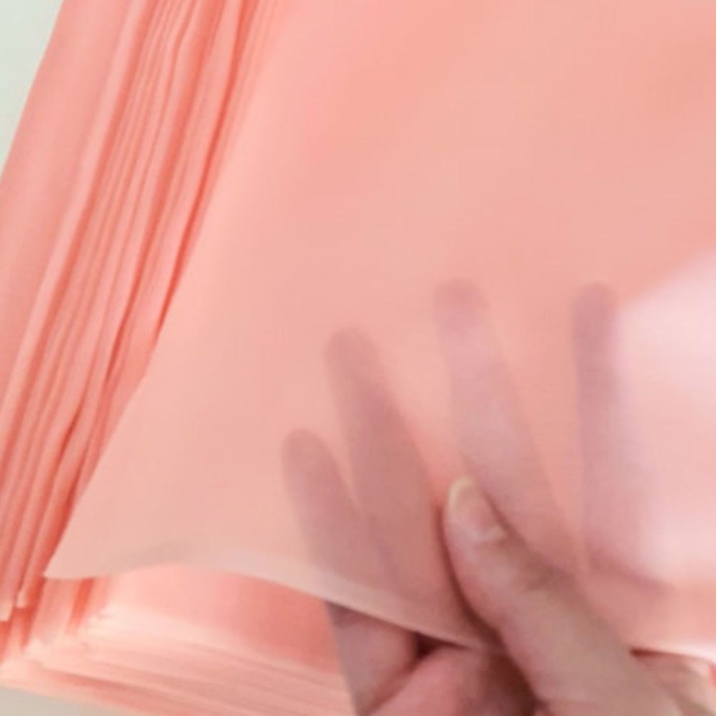 Thai Silk Organza / Sheer Silk Orange (SKU-44436)