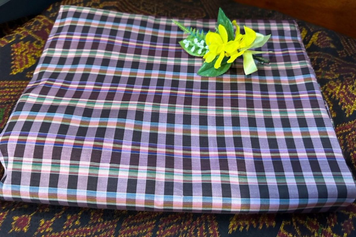 Thai Silk Checked / Plaid Weave (SKU-18011)