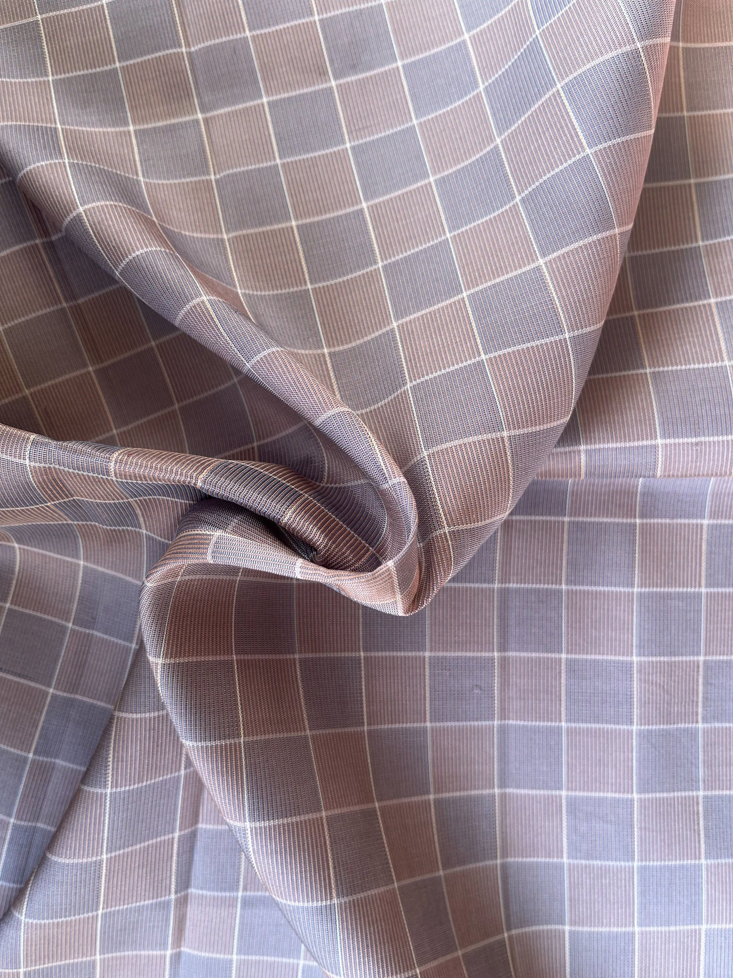 Thai Silk Tortoiseshell Pattern Brown (SKU-36949)