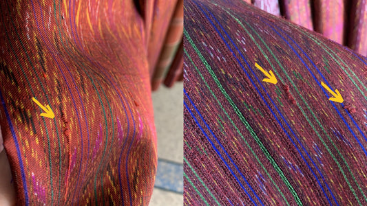 Silk Knot, handwoven Mudmee silk work It can always happen. With a solution