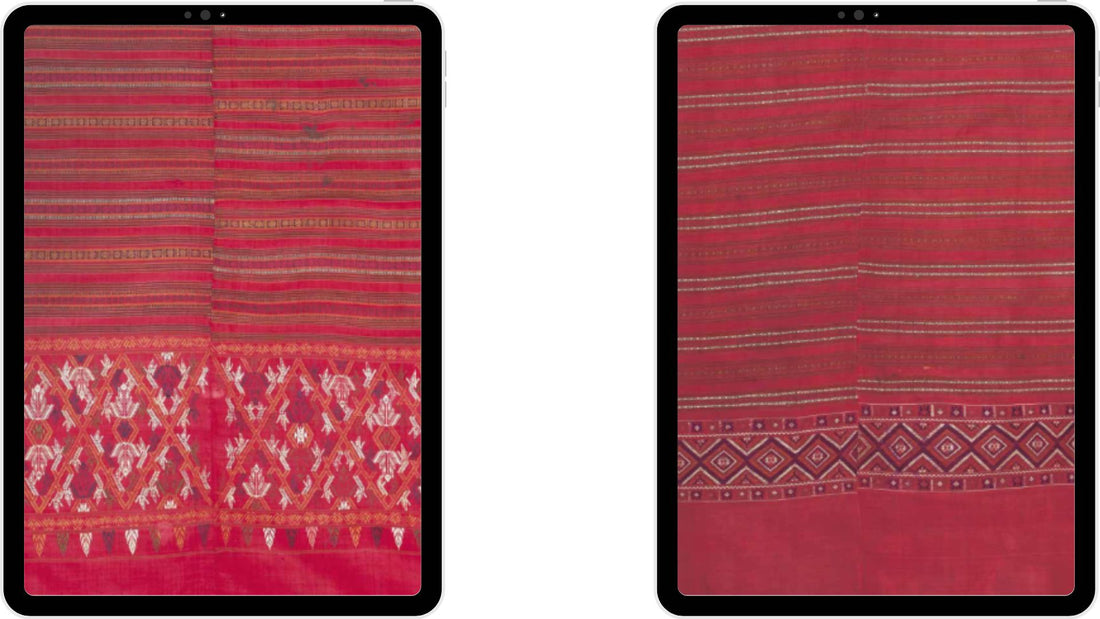 Pha Chok pattern (Prae Wa fabric, Prae Mon fabric, Tum fabric)