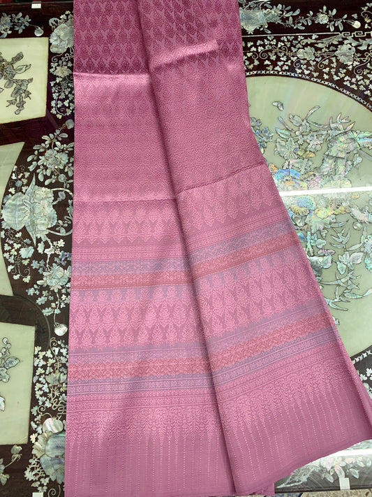 Sin Yok Surin silk, real silk, 27 tako, 100% real silk, size 1x2 meters, pink N11-ST0206661