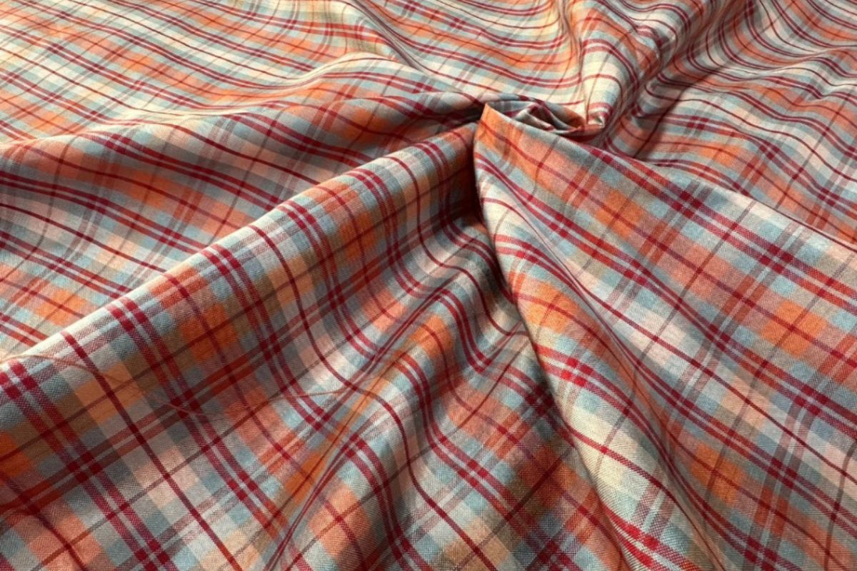 Thai Silk Checked / Plaid Weave (SKU-17980)