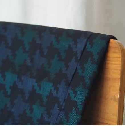 Thai Silk Spun Silk Black (SKU-38734)