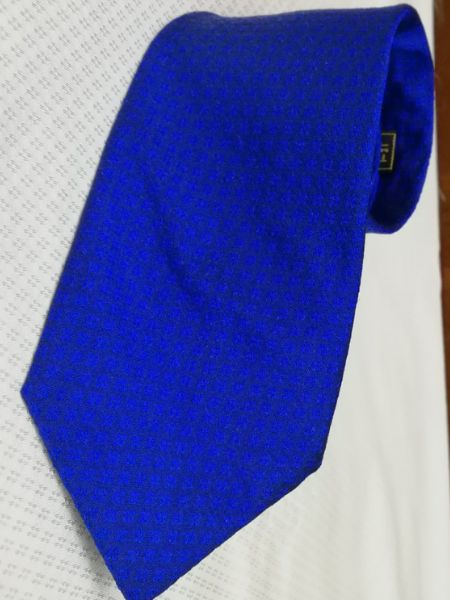 Blue silk necktie, code NC-NY0626661