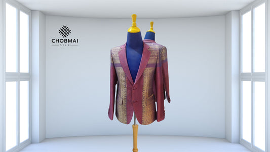 Men's international suit cut style, silk (fabric not included) chobmai x ARW code CUT-ARW-03216711