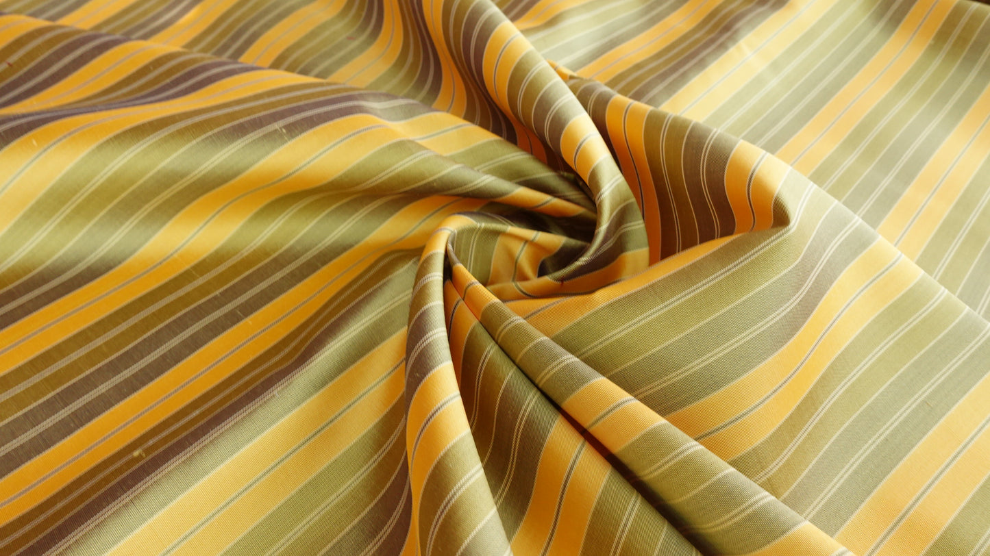 Thai Silk Striped Weave White (SKU-41610)