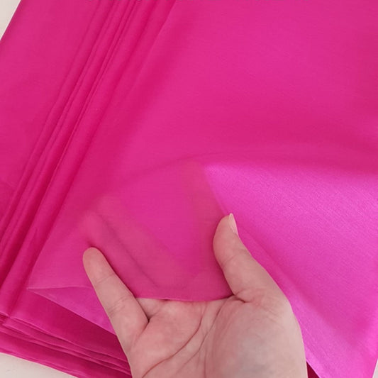 Thai Silk Organza / Sheer Silk Pink (SKU-44444)