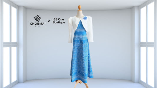 Cutting model, separate pieces, shirt + skirt (fabric not included) chobmai x SBone, code CUT-SB-04016634