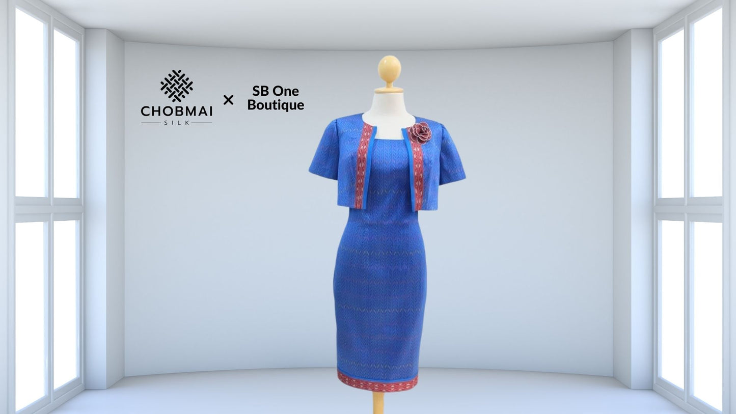 Cutting model, separate pieces, shirt + skirt (fabric not included) chobmai x SBone, code CUT-SB-0401668