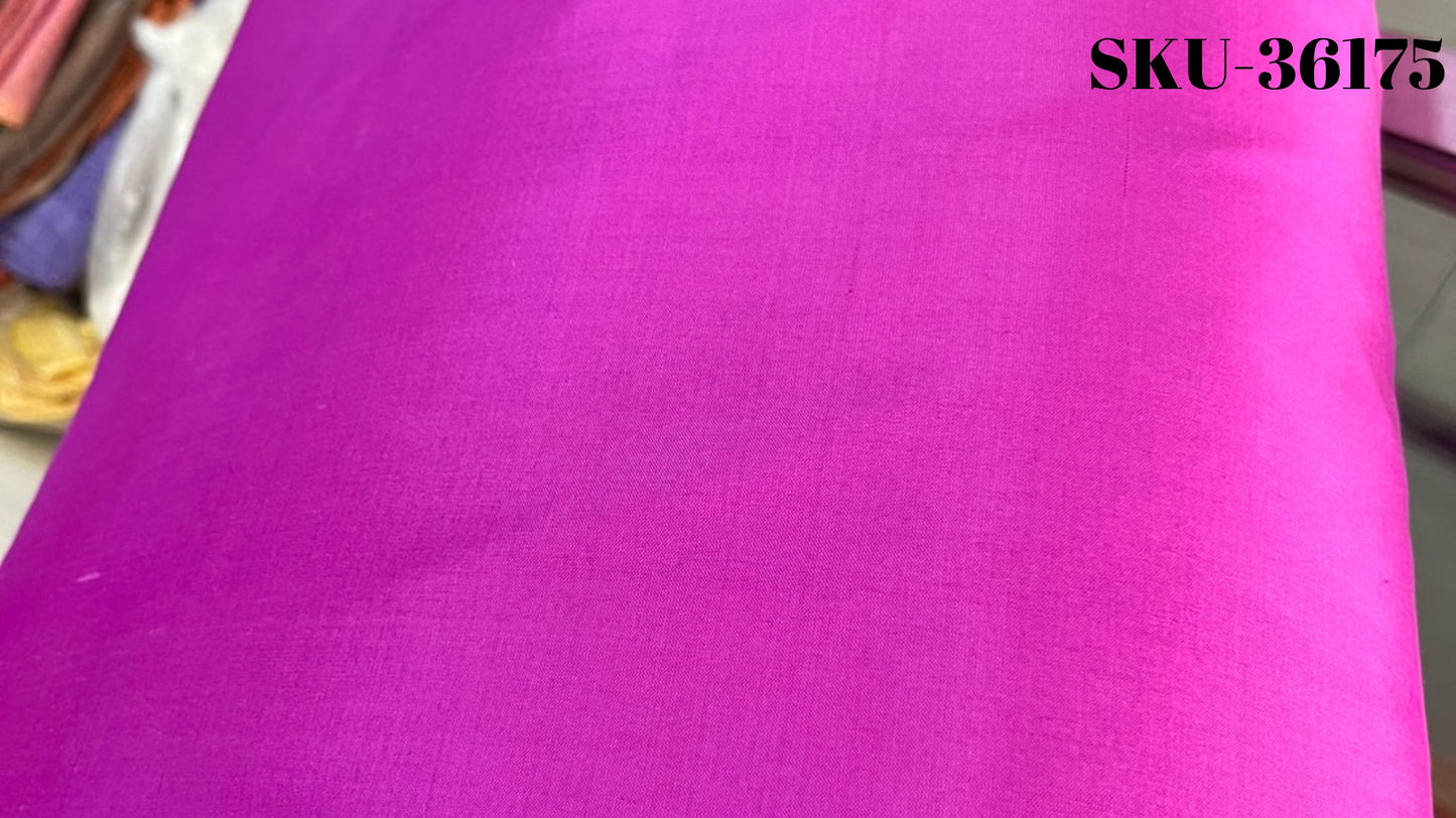 Thai Silk Plain Weave Pink (SKU-36175)