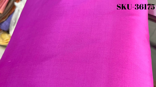 Thai Silk Plain Weave Pink (SKU-36175)