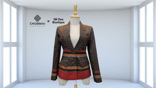 Women's suit cut style, silk chobmai x SBone, code CUT-SB0401665