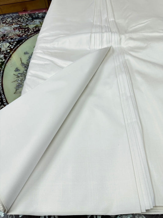 Thai Silk Plain Weave White (SKU-32966)