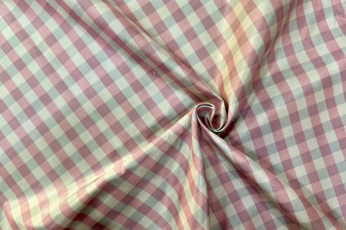 Thai Silk Checked / Plaid Weave (SKU-17981)
