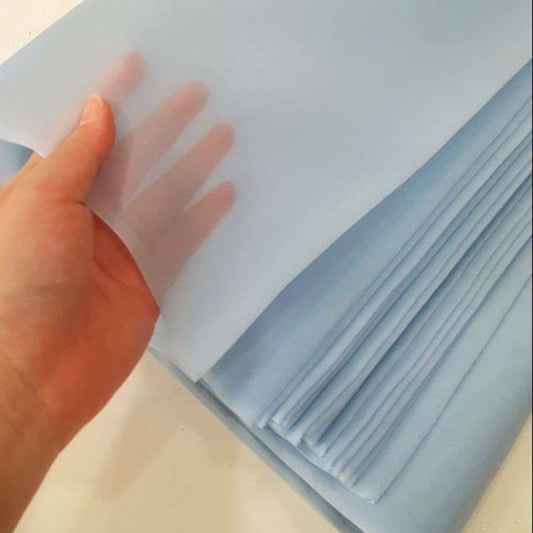 Thai Silk Organza / Sheer Silk Gray (SKU-44457)