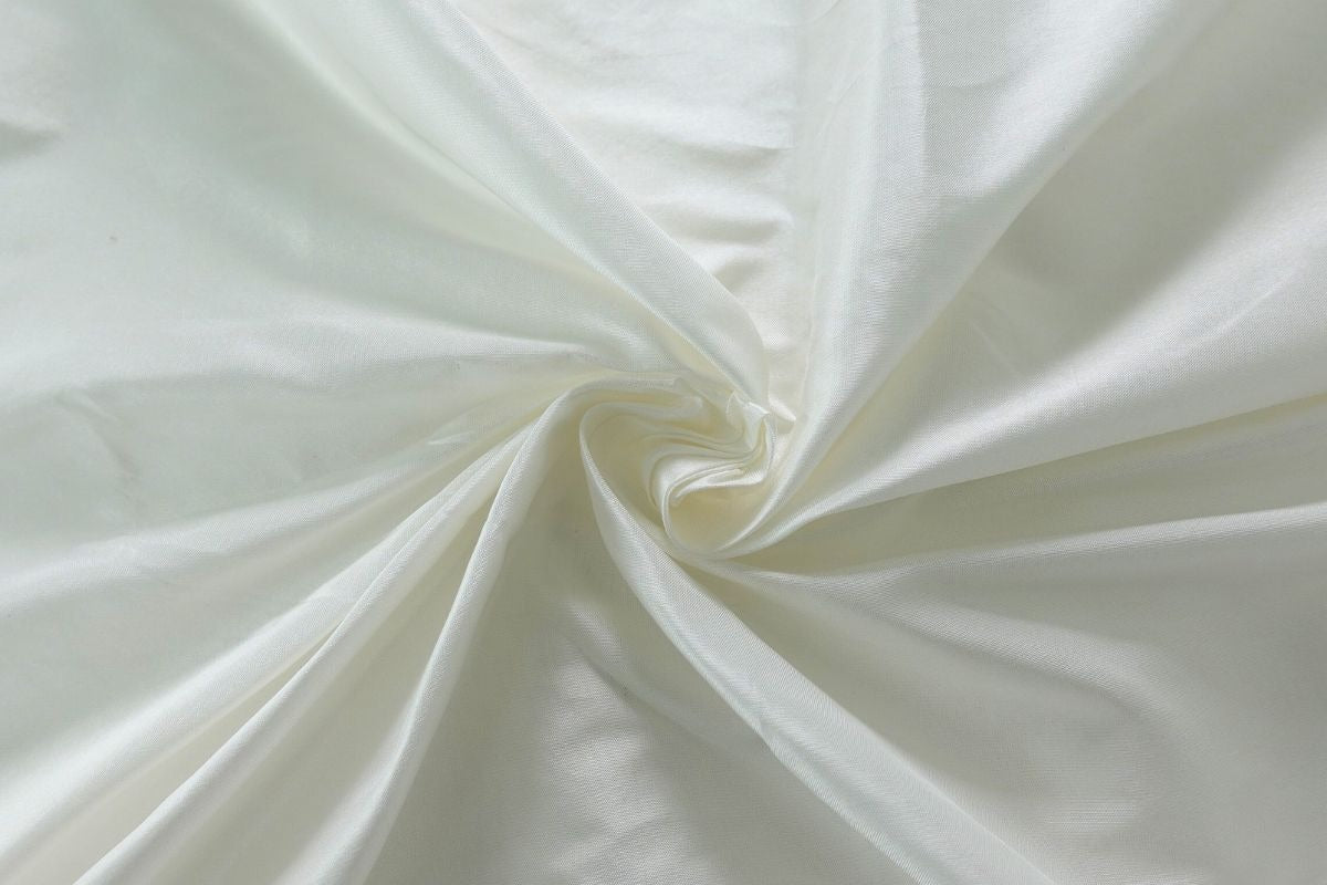 Thai Silk Plain Weave White (SKU-42936)