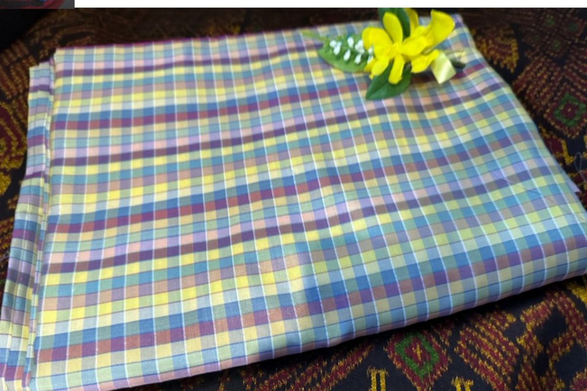 Thai Silk Checked / Plaid Weave (SKU-18012)