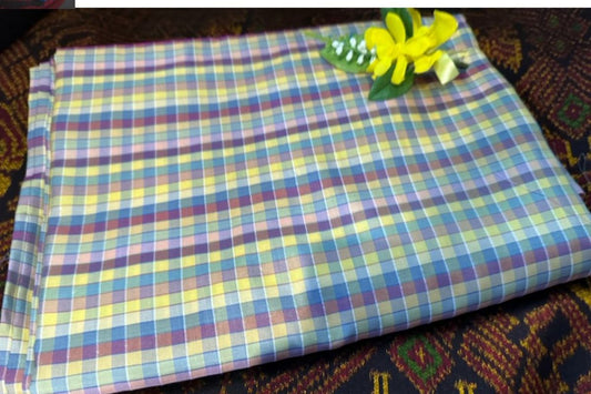 Thai Silk Checked / Plaid Weave (SKU-18012)