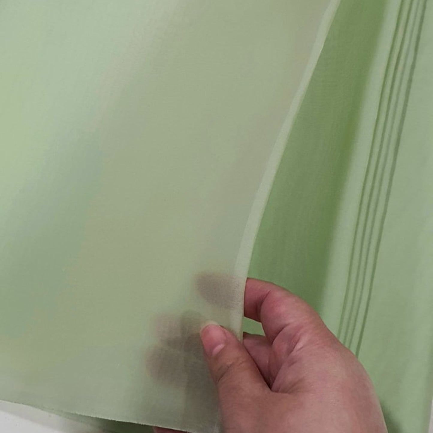 Thai Silk Organza / Sheer Silk Green (SKU-44492)