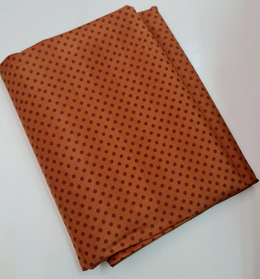 Thai Silk Printed Silk Brown (SKU-42144)