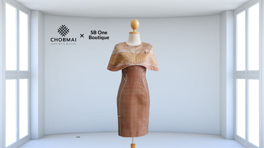 Cutting model, separate pieces, shirt + skirt (fabric not included) chobmai x SBone, code CUT-SB-04016611